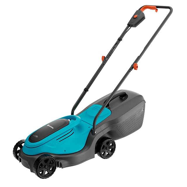 Gardena EasyMax 30/18V Akkurasenmäher mit 30 cm Schnittbreite und Grasfangkorb