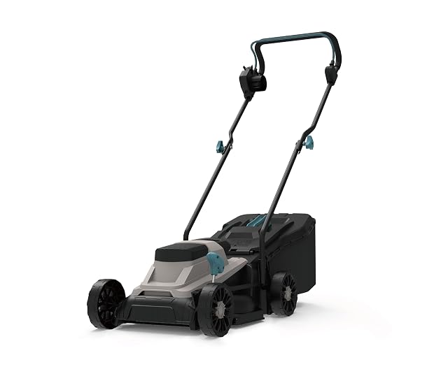 NeoKraft NLM1300330 netzbetriebener Elektrorasenmäher mit 33-cm-Gehäuse und klappbarem Holm