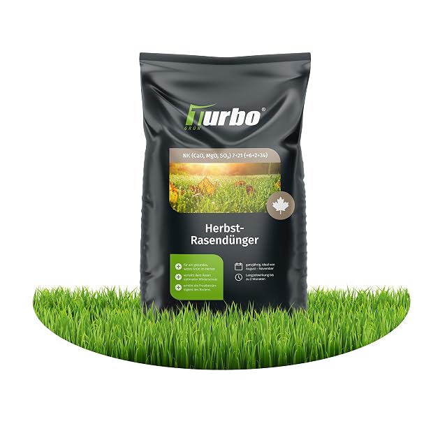 Fünf-Kilo-Beutel Herbstrasendünger mit Kalium