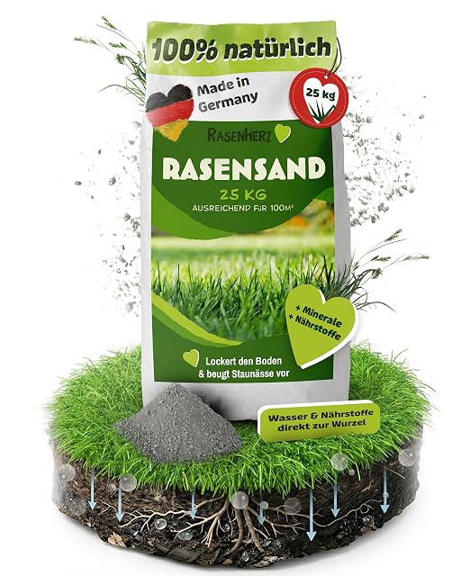 25-kg-Sack Diabas-Gesteinsmehl für Rasen
