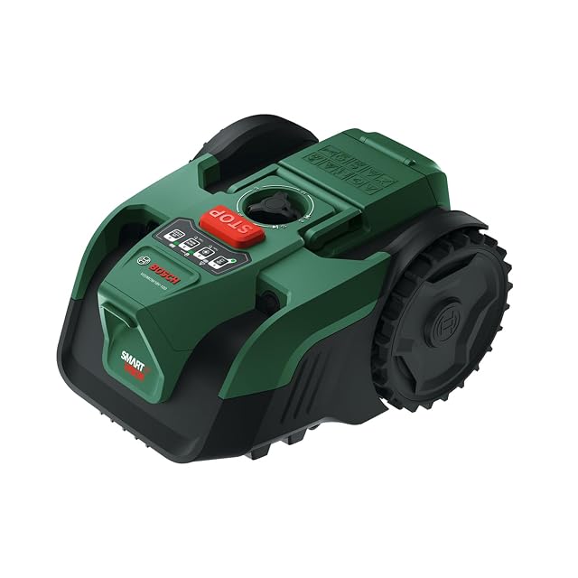 Bosch VISIMOW18V-100 Rasenmähroboter mit 16 cm Schnittbreite, ohne Akku geliefert