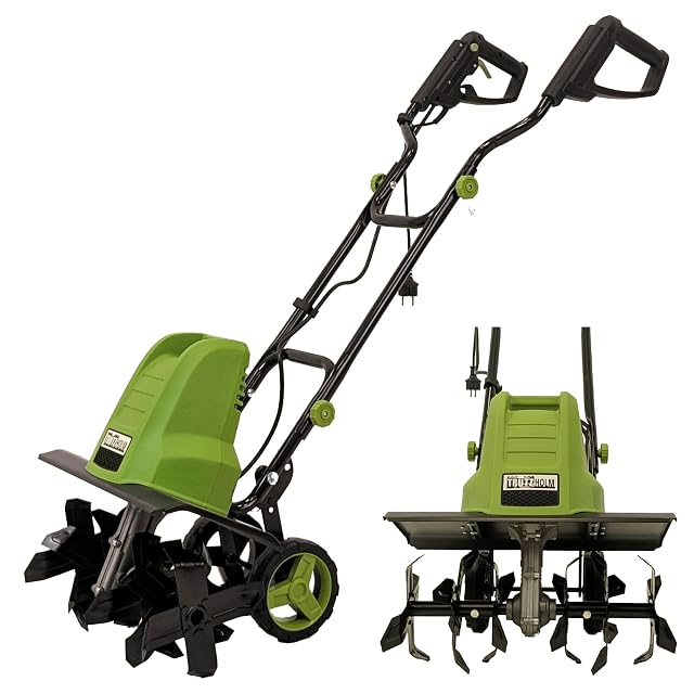 TRUTZHOLM Elektro-Bodenhacke mit 45 cm Arbeitsbreite und 24 Stahlmessern